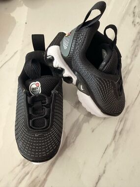 Nike Kids Black and White Air Max Style Sneaker